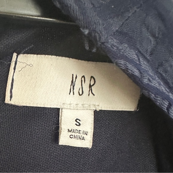 Nordstrom Deep Blue Long Sleeve Lace Dress NWT! Size Small - Picture 8 of 11